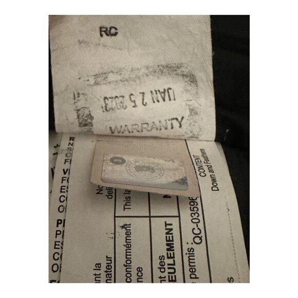 Canada Goose Langford Parka Black Label 2062MB Black Jacket Coat Men's XS New - Picture 6 of 16